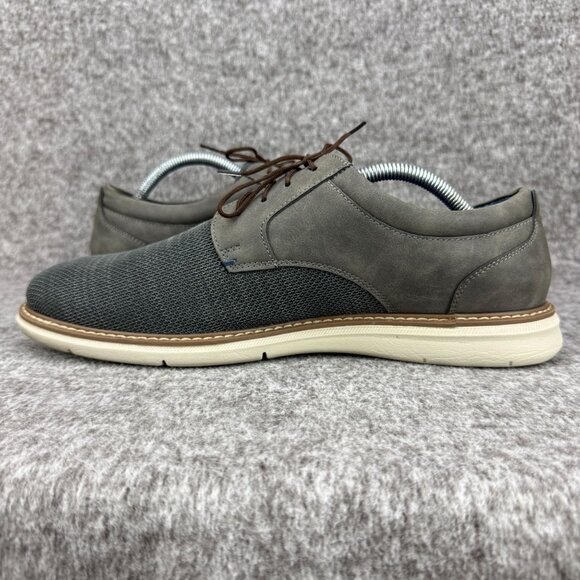 ✅Nunn Bush Chase Knit Plain Toe Oxfords Mens 9W Casual Shoes Grey Bloom + Kore - Picture 11 of 12